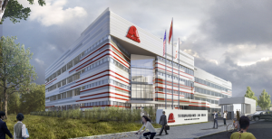Rendering of Axalta's new R&D and Technology Center in Shanghai, China. 