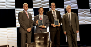 Left to right: ASA's Dan Risley, Val Fichera, Gerald Wicklund and BSB's Scott Shriber