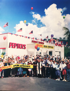 Opening Day July 15, 1995, at Fajardo store. 