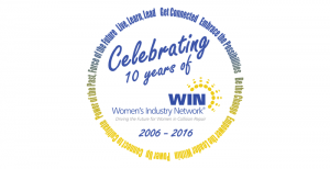 WIN - Celebrating 100 Years Logo