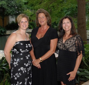 (Left to right) 2012 Most Influential Women Kim Roberts, Catherine Mills and Kim Parson.