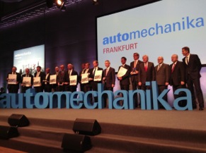 This year's Innovation Award winners were honored at the 2014 Automechanika Frankfurt opening ceremony.