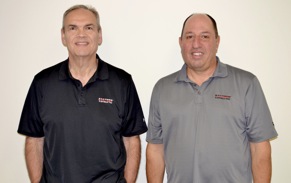 (left to right) Charlie Pantano, Eastern Emissions Certification Engineer and Jack George, Eastern Advanced Emissions Specialist.