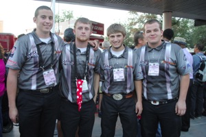 WELD has sponsored the Hot Rodders of Tomorrow program since 2013, including this team of students who competed at the 2014 SEMA Show in Las Vegas.