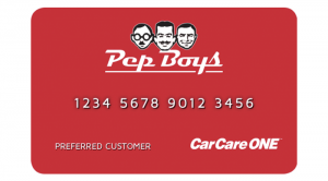Pep Boys - Credit Card