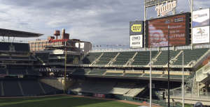 Meeting attendees were treated to some time at Target Field.