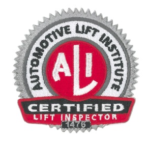  Nine Forward Lift distributors and installers have completed the Automotive Lift Institute (ALI) Lift Inspector Certification Program and are available to provide professional lift inspections across the country. Lift owners can recognize certified inspectors by their individually numbered ALI-Certified patches.