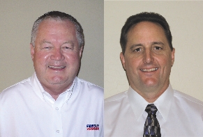 Left to right: New Fras-le regional sales managers Kevin Judge and Cory Cheever